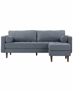 TOV Furniture Cave Tweed Sectional Home Sofas & Sectionals
