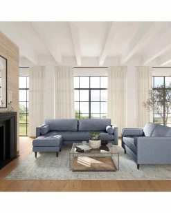 TOV Furniture Cave Tweed Sectional Home Sofas & Sectionals -TOV Shop 3050636060 RLLZ 4