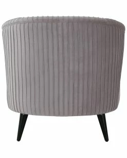 TOV Maliah Pleated Settee Home Accent Chairs -TOV Shop 3050637334 RLLZ 3