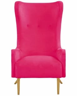 TOV Ethan Velvet Tall Chair Home Accent Chairs -TOV Shop 3050648410 RLLZ 3