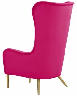 TOV Ethan Velvet Tall Chair Home Accent Chairs -TOV Shop 3050648410 RLLZ 4