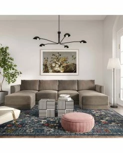 TOV Furniture Willow Modular U-Sectional Home Sofas & Sectionals -TOV Shop 3050663011 RLLZ 2