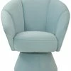 TOV Allora Blue Accent Chair Home Accent Chairs
