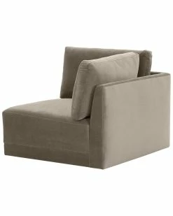 TOV Furniture Willow Velvet Corner Chair Home Accent Chairs -TOV Shop 3050667376 RLLZ 4