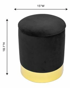 TOV Furniture Pri Storage Ottoman Home Ottomans & Poufs -TOV Shop 3050674739 RLLZ 3