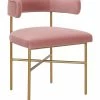 TOV Kim Performance Velvet Chair Home Accent Chairs