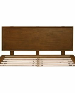 TOV Furniture Emery Pecan Queen Bed Home Beds & Headboards -TOV Shop 3050704348 RLLZ 4