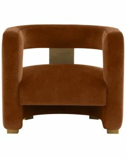 TOV Furniture Ayanna Velvet Accent Chair Home Accent Chairs -TOV Shop 3050706843 RLLZ 3