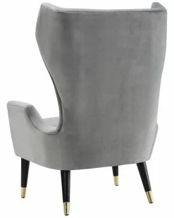 TOV Logan Velvet Chair Home Accent Chairs -TOV Shop 3050717393 RLLZ 4