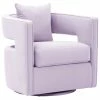 TOV Furniture Kennedy Swivel Chair Home Accent Chairs