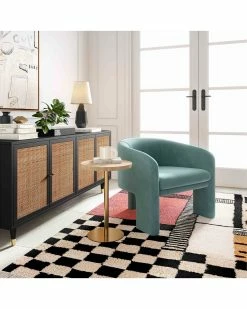 TOV Furniture Marla Velvet Accent Chair Home Accent Chairs -TOV Shop 3050728632 RLLZ 2