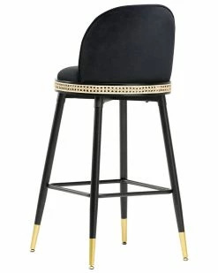 TOV Furniture Harley Velvet Bar Stool Home Dining Chairs & Stools -TOV Shop 3050738768 RLLZ 3