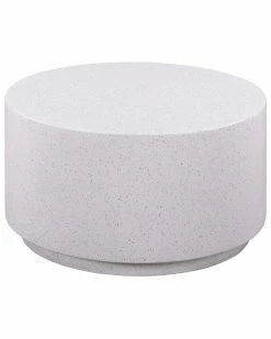 TOV Furniture Terrazzo Concrete Coffee Table Home Coffee Tables