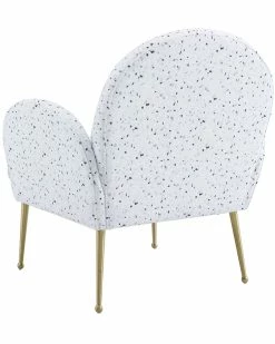 TOV Gwen Terrazzo Velvet Chair Home Accent Chairs -TOV Shop 3050745028 RLLZ 3