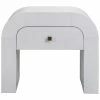 TOV Hump White Nightstand Home Nightstands