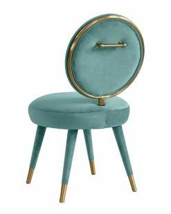 TOV Kylie Sea Blue Dining Chair Home Dining Chairs & Stools -TOV Shop 3050755904 RLLZ 3