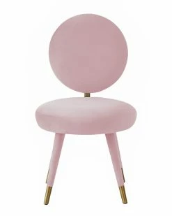 TOV Kylie Bubblegum Dining Chair Home Dining Chairs & Stools