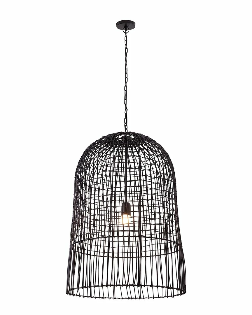 TOV Effie Rattan Chandelier Home Ceiling Lighting 1 TOV Effie Rattan Chandelier Home Ceiling Lighting