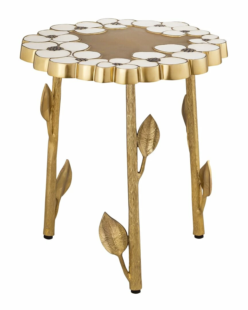 TOV Flor Handpainted Side Table Home End & Side Tables 2 TOV Flor Handpainted Side Table Home End & Side Tables - Image 2