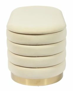 TOV Furniture Lillian Storage Bench Home Ottomans & Poufs -TOV Shop 3050755932 RLLZ 3