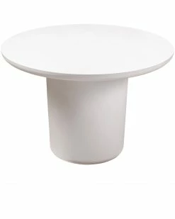 TOV Roxie Ivory Concrete Dining Table Home Dining Tables