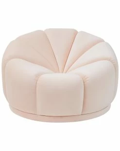 TOV Marshmallow Peche Lounge Chair Home Accent Chairs