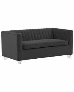 TOV Furniture Aviator Velvet Pet Bed Home Pet Supplies