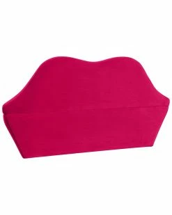 TOV Lips Pink Velvet Settee Home Sofas & Sectionals -TOV Shop 3050786600 RLLZ 3