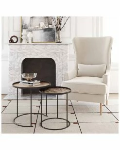 TOV Eve Round Nesting Table Home Nightstands -TOV Shop 3050786675 RLLZ 6