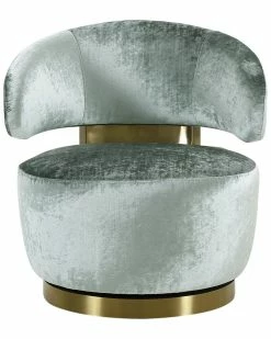 TOV Furniture Austin Velvet Chair Home Accent Chairs -TOV Shop 3050786798 RLLZ 3