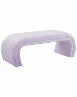 TOV Kenya Velvet Bench Home Accent Chairs -TOV Shop 3050789552 RLLZ 3