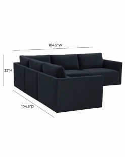 TOV Furniture Willow Modular L-Sectional Home Sofas & Sectionals -TOV Shop 3050789660 RLLZ 5