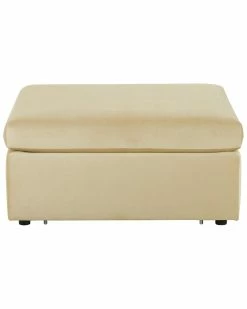 TOV Jessie Velvet Modular Ottoman Home Ottomans & Poufs -TOV Shop 3050798189 RLLZ 3