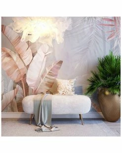 TOV Welsh Faux Sheepskin Bench Home Accent Chairs -TOV Shop 3050799611 RLLZ 4