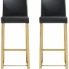 TOV Furniture Set Of 2 Denmark Bar Stools Home Dining Chairs & Stools