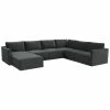 TOV Furniture Willow Large Modular Chaise Sectional Home Sofas & Sectionals