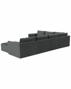 TOV Furniture Willow Large Modular Chaise Sectional Home Sofas & Sectionals -TOV Shop 3050805133 RLLZ 4