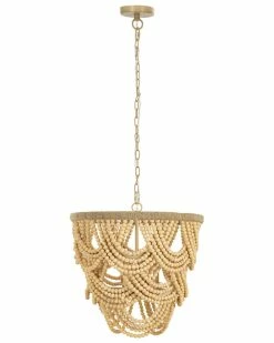 TOV Furniture Jade Bead Chandelier Home Ceiling Lighting
