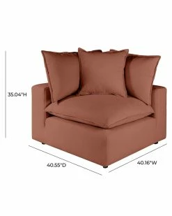 TOV Furniture Cali Corner Chair Home Accent Chairs -TOV Shop 3050811933 RLLZ 4