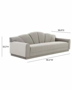 TOV Furniture Bianca Velvet Sofa Home Sofas & Sectionals -TOV Shop 3050817419 RLLZ 5