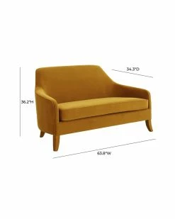 TOV Furniture Neveah Velvet Loveseat Home Sofas & Sectionals -TOV Shop 3050822737 RLLZ 3