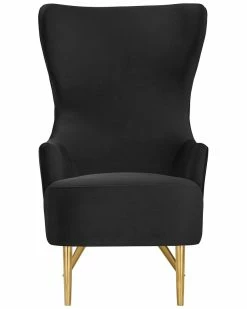 TOV Furniture Julia Wingback Chair Home Accent Chairs -TOV Shop 3050831295 RLLZ 3