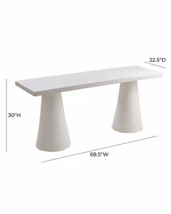 TOV Furniture Dayana Concrete Desk Home Desks & Storage -TOV Shop 3050833038 RLLZ 5