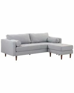 TOV Furniture Cave Tweed Sectional Home Sofas & Sectionals
