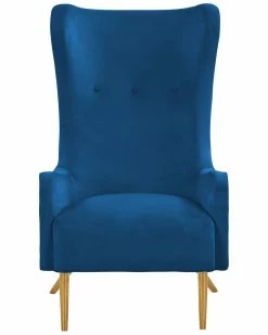 TOV Furniture Ethan Velvet Tall Chair Home Accent Chairs -TOV Shop 3050834996 RLLZ 3