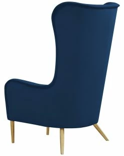 TOV Furniture Ethan Velvet Tall Chair Home Accent Chairs -TOV Shop 3050834996 RLLZ 4