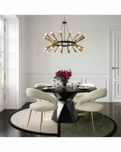 TOV Rocco Boucle Dining Chair Home Dining Chairs & Stools -TOV Shop 3050835348 RLLZ 2