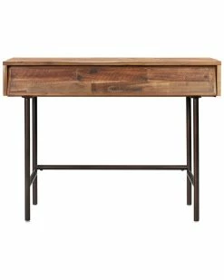 TOV Furniture Bushwick Wooden Mini Desk Home Desks & Storage