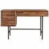 TOV Furniture Bushwick Wooden Executive Desk Home Desks & Storage