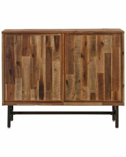 TOV Furniture Bushwick Wooden Accent Cabinet Home Sideboards & Credenzas